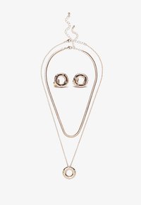 3 PACK - Earrings - shiny gold-coloured