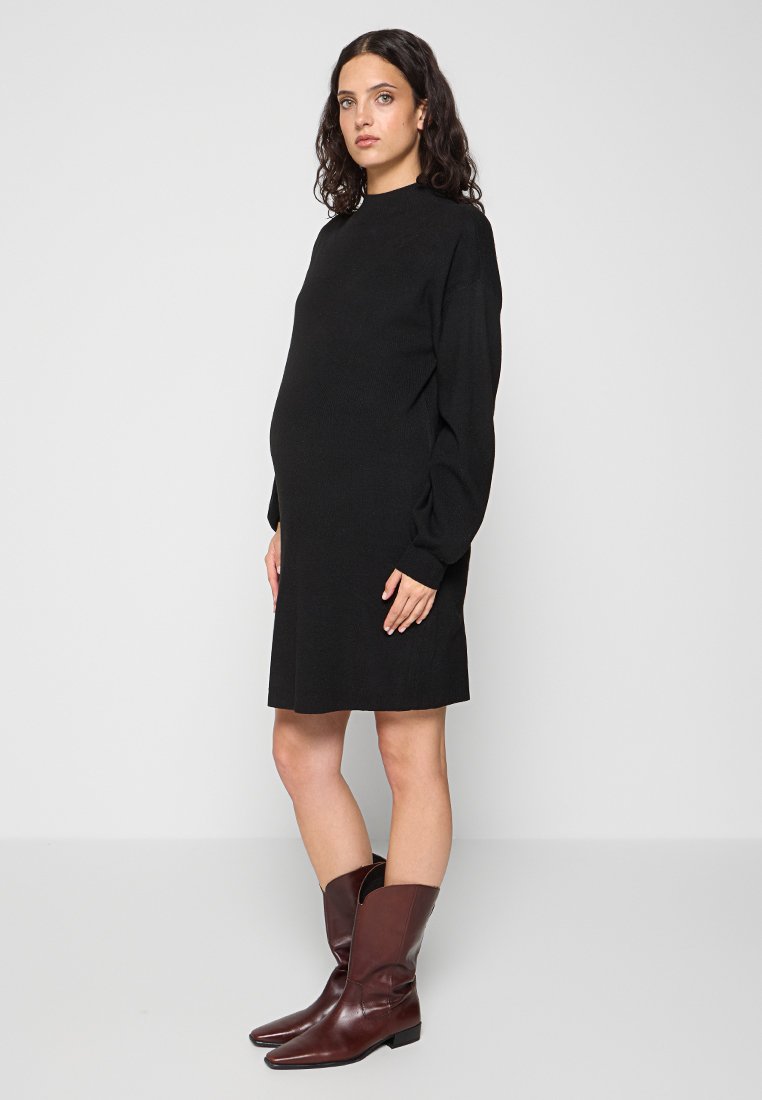 Vero Moda Maternity Gebreide jurk zwart
