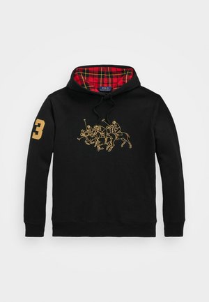 Tommy Hilfiger ESSENTIAL HOODY - Felpa con cappuccio - black/nero Tommy Hilfiger ESSENTIAL HOODY - Felpa con cappuccio - black/nero