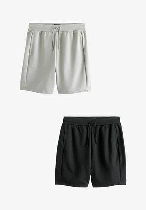 ZIP POCKET 2 PACK REGULAR FIT - Pantaloni de trening - black grey