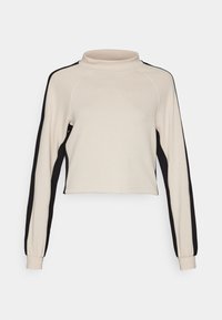 ONLY Play ONPKAM LIFE SHORT - Sweater - pumice stone/black