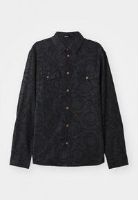 BAROCCO - Camisa - black/grey melange