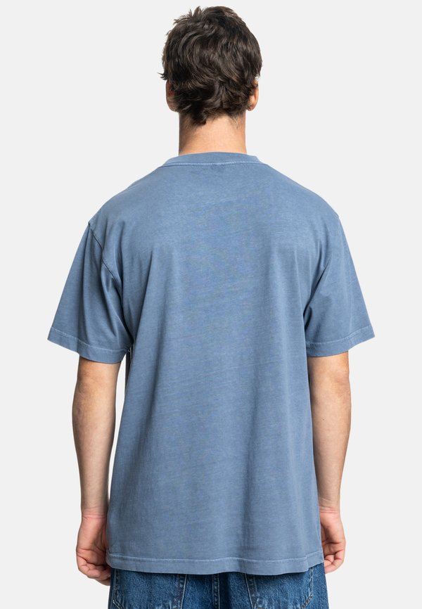 PIGMENT DYE HSS - Print T-shirt - bylw vintage indigo enzyme wash4