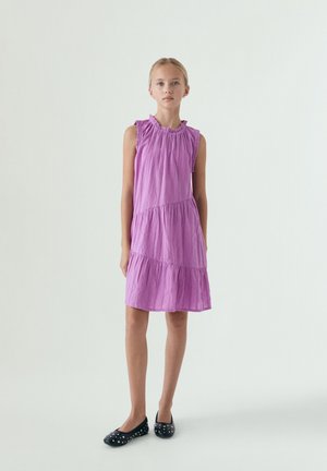 Scalpers, SCALPERS TEXTURED DRESS GIRLS - Robe de jour - mauve