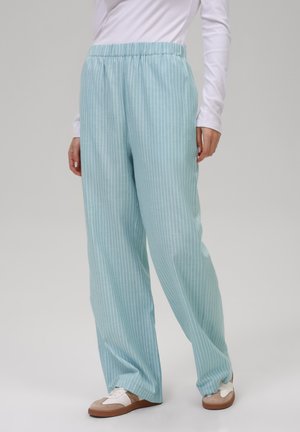 Trousers - light blue/white