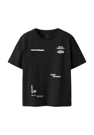 T-Shirt print - black