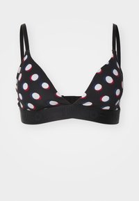 HUGO TRIANGLE RED LABEL - Sujetador Sin Aros - Open Blue/azul Marino