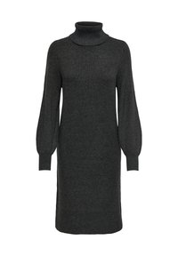 ONLSASHA ROLLNECK DRESS - Džemperkleita - dark grey melange