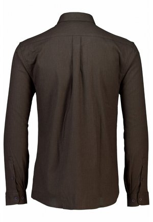Lindbergh MOULINÉ STRETCH  - Camicia - deep brown