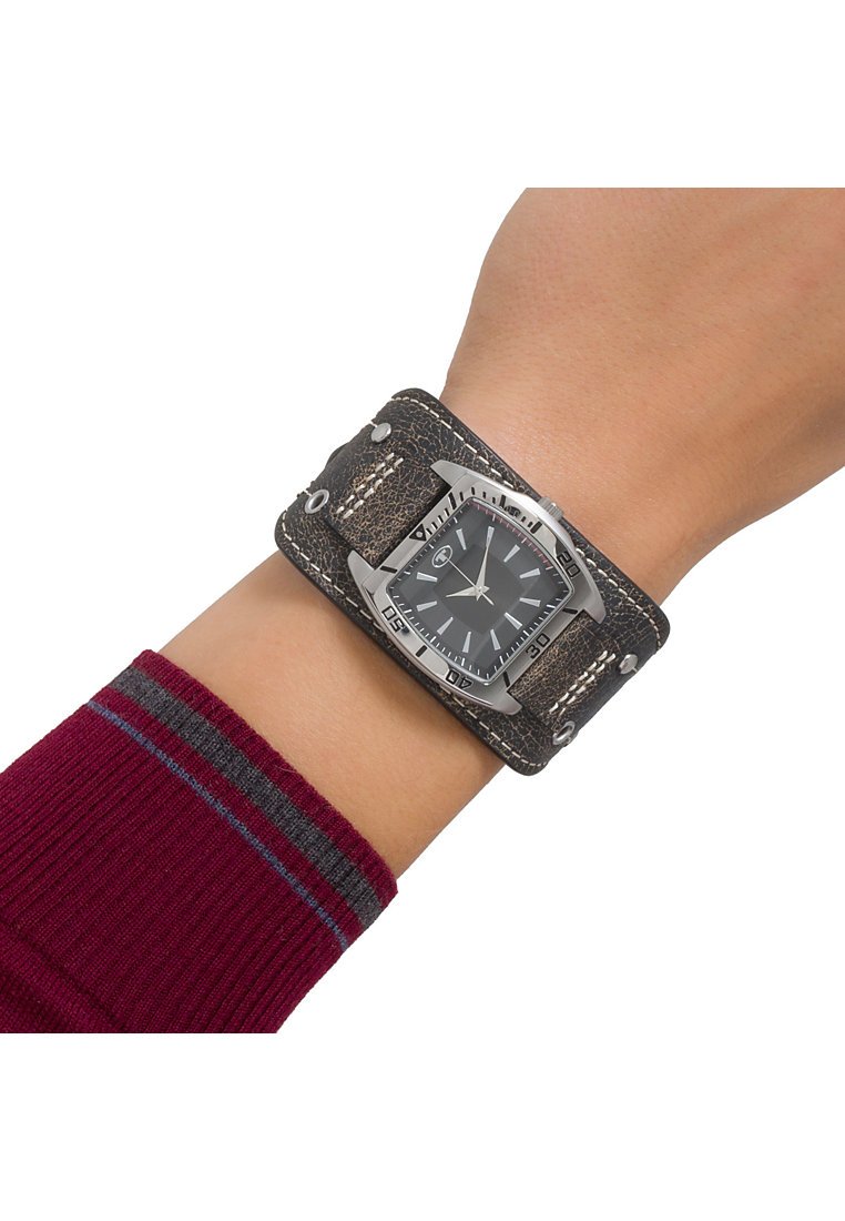 TOM TAILOR 5404001 - Montre - black/brown/marron foncé - ZALANDO.FR