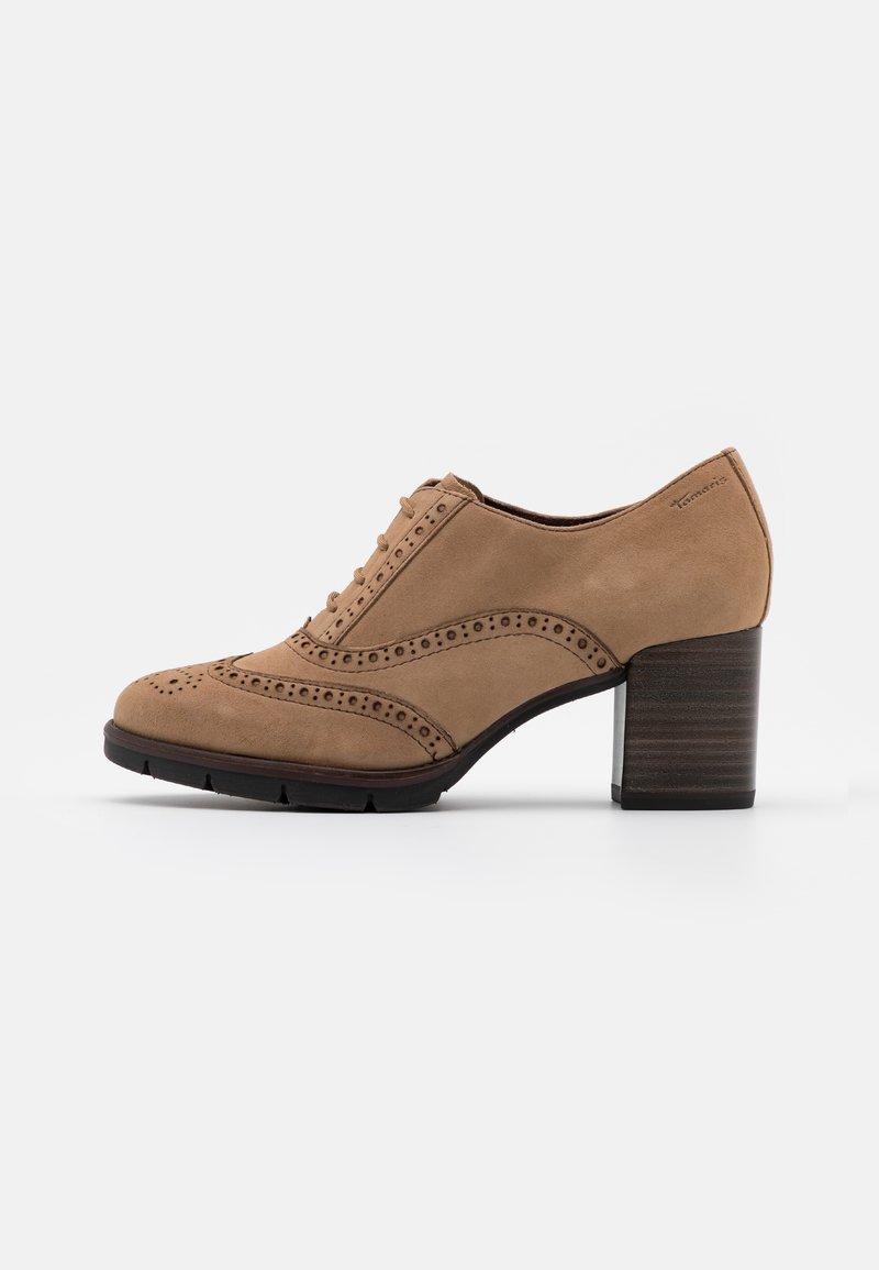 Damen Sneaker | Tamaris LACE UP Ankle Boot camel/beige - OX68805 Damen Sneaker | Tamaris LACE UP Ankle Boot camel/beige - OX68805