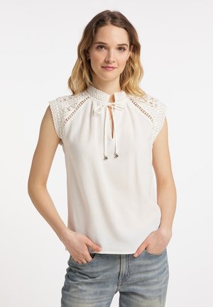 DreiMaster, DREIMASTER BLUSENSHIRT - Bluse - wollweiss