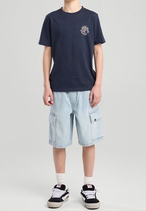 America Today, Short en jean - bleached denim