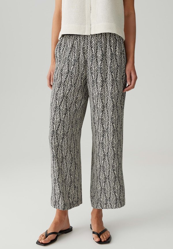 MALOTTA LEAF - Stoffhose - natural glaze