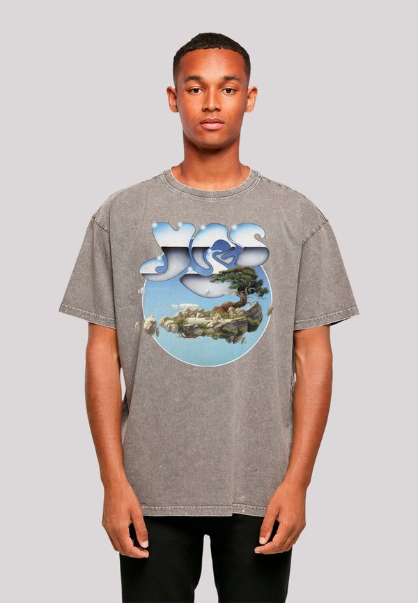 YES CHROME ISLAND - T-Shirt print - asphalt