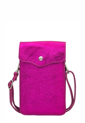 Pochette pour téléphone - fuchsia irise