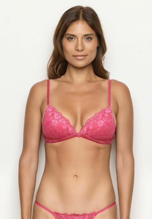 Soutien-gorge triangle - fuchsia floral