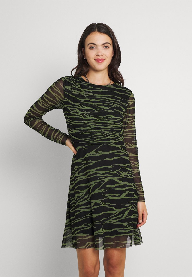 JDY JDYELSA DRESS - Cocktailkleid/festliches Kleid - olive branch/khaki - Zalando.de