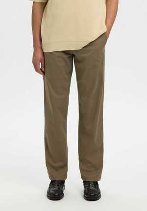 STRAIGHT NEW MILES FLEX - Chino - morel