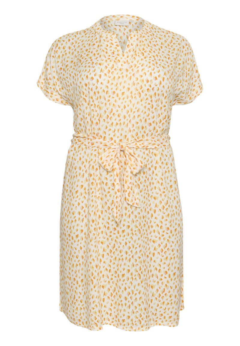 Kaffe Curve Jurk oranje