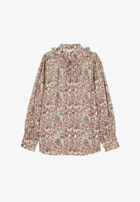 Unselected, cream floral