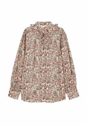 REGULAR FIT - HARPER PUSSY - Bluse - cream floral