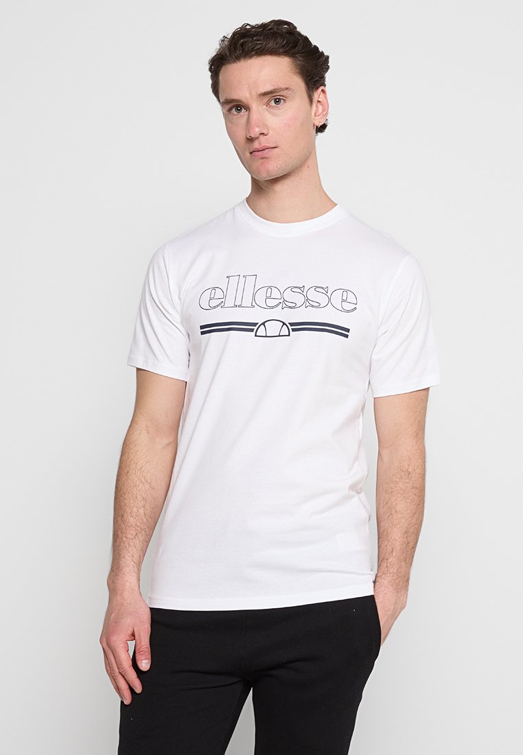 Ellesse T-shirt print wit Ellesse T-shirt print wit