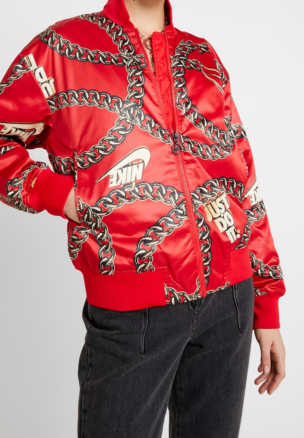 nike sportswear icon clash bomber jacket