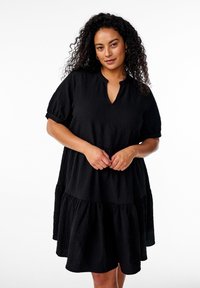 Zizzi - Day dress - black Thumbnail Image 1