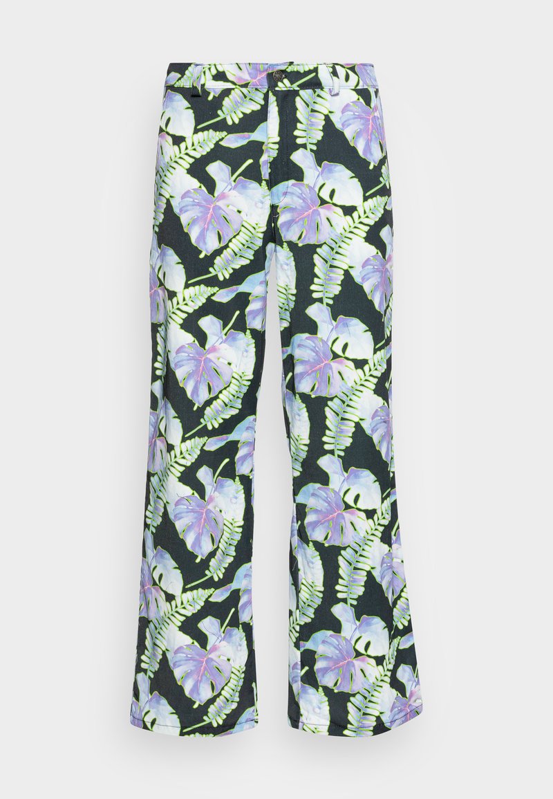 Herren Skinny Fit | Endless Nights BAGGY SKATER PANT DARK FLORAL UNISEX Jeans Relaxed Fit lilac/flieder - FO36364 Herren Skinny Fit | Endless Nights BAGGY SKATER PANT DARK FLORAL UNISEX Jeans Relaxed Fit lilac/flieder - FO36364