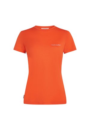 icebreaker, MER 150 TECHLITE SS TEE - T-shirts basic - fervid