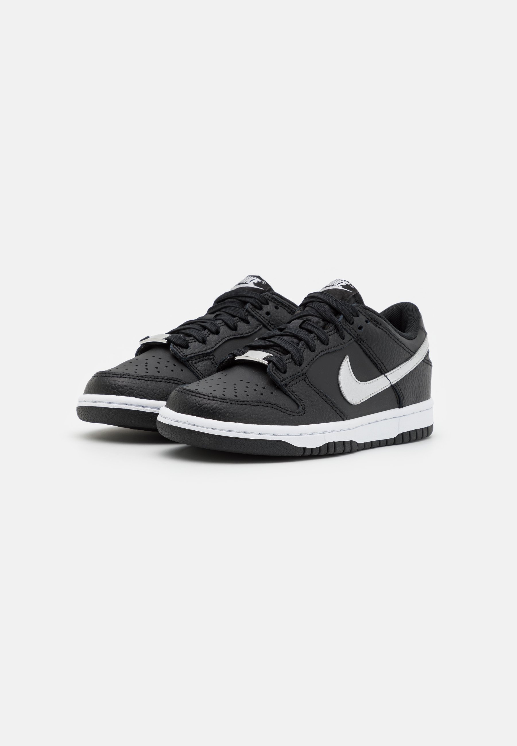 Nike Sportswear DUNK - Sneakers basse - black/chrome/iron grey/white/nero -  Zalando.it