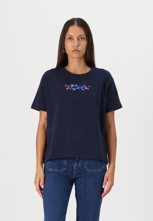 ICHI Βασικό μπλουζάκι - total eclipse