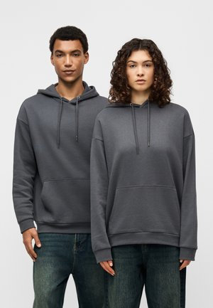 UNISEX 2 PACK  - Sweat à capuche - blackened pearl/moonbeam
