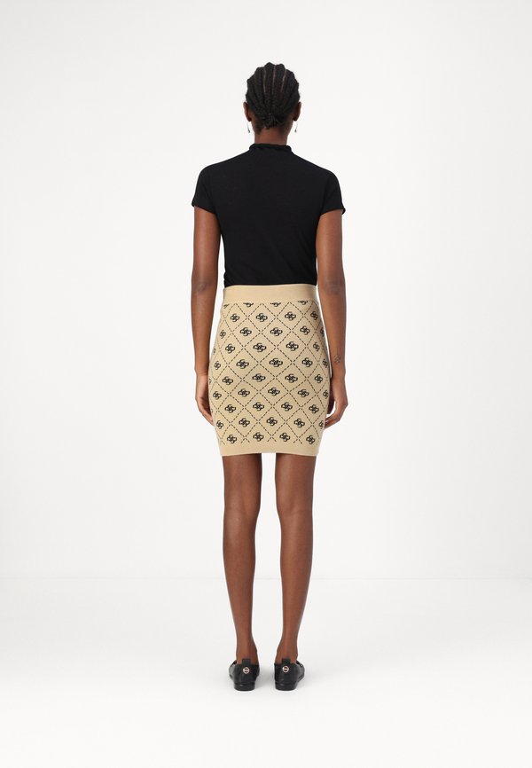 SARAH SKIRT  - Pencil skirt - travertine sand blac4