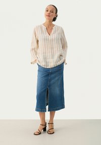 Part Two GERTHAPW BL - Tuniek - white pepper stripe