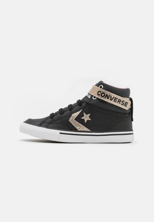 PRO BLAZE STRAP GLITTER GLOW UNISEX - Vysoké tenisky - black/white/gold