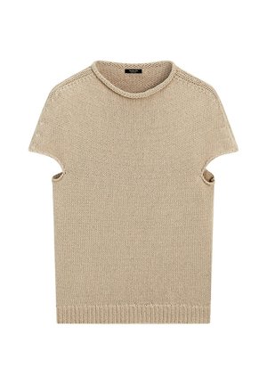 Massimo Dutti, T-shirts print - beige