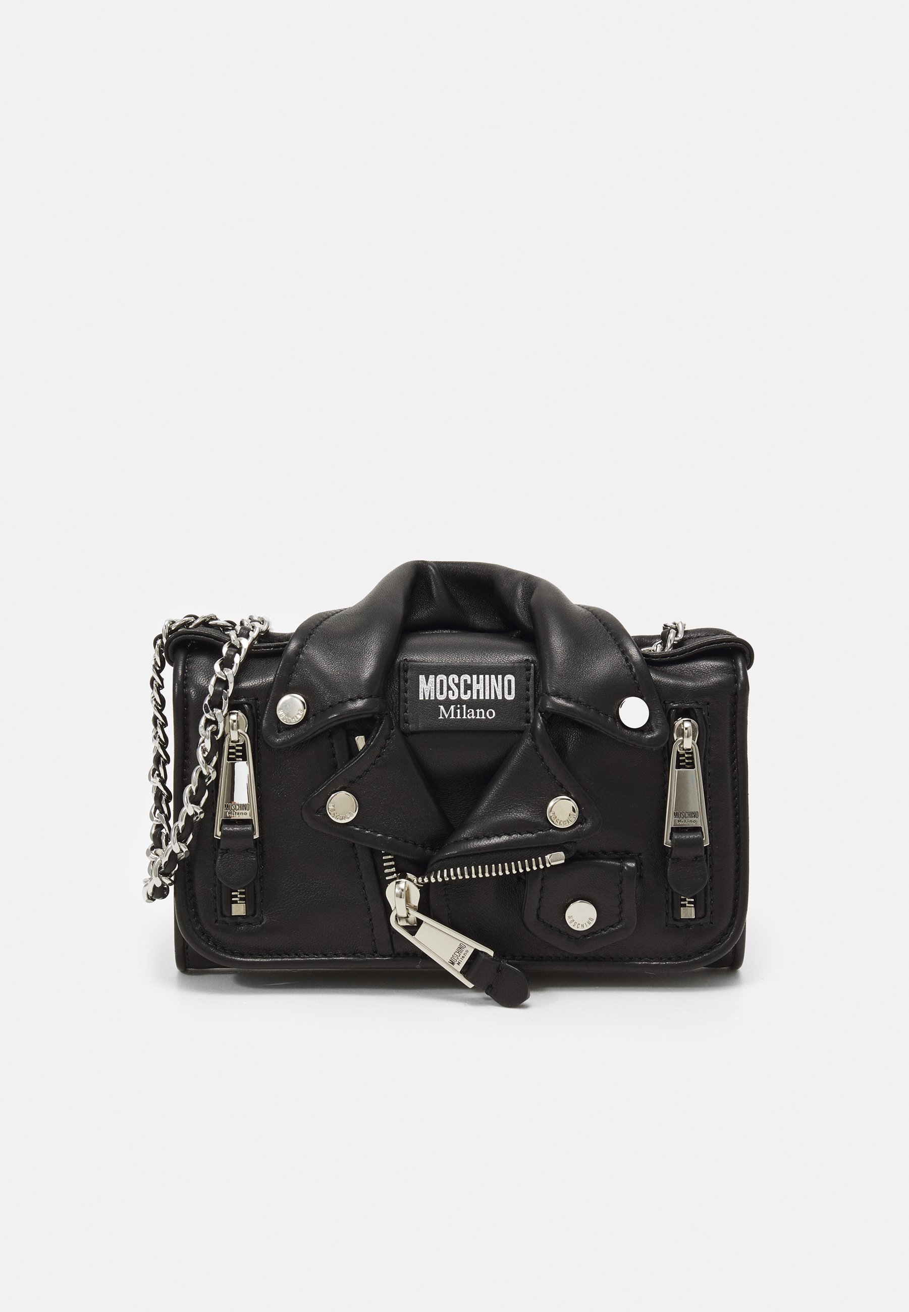 MOSCHINO BIKER BAG Cross body bag nero/black