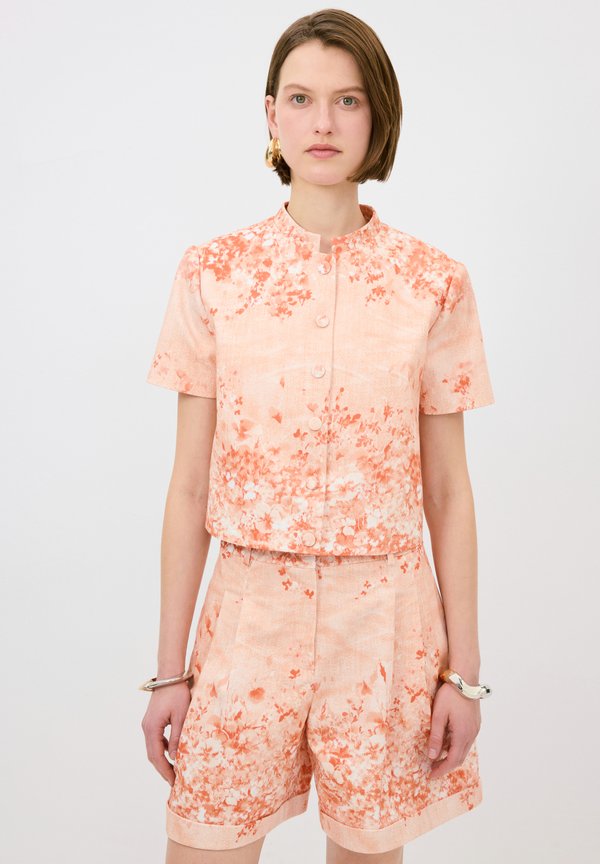 SHORT SLEEVE - Leichte Jacke - orange