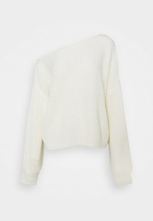 FREJA - Sweter - white