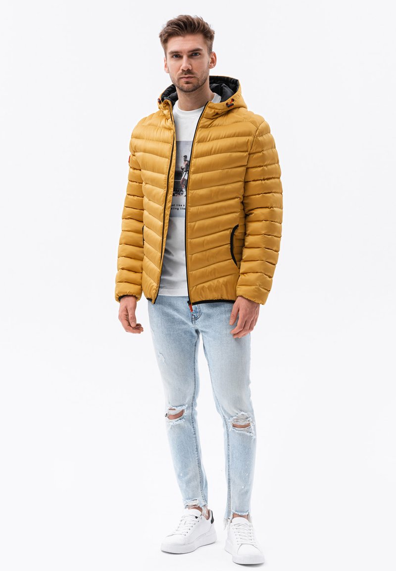Ombre Zimní bunda - yellow