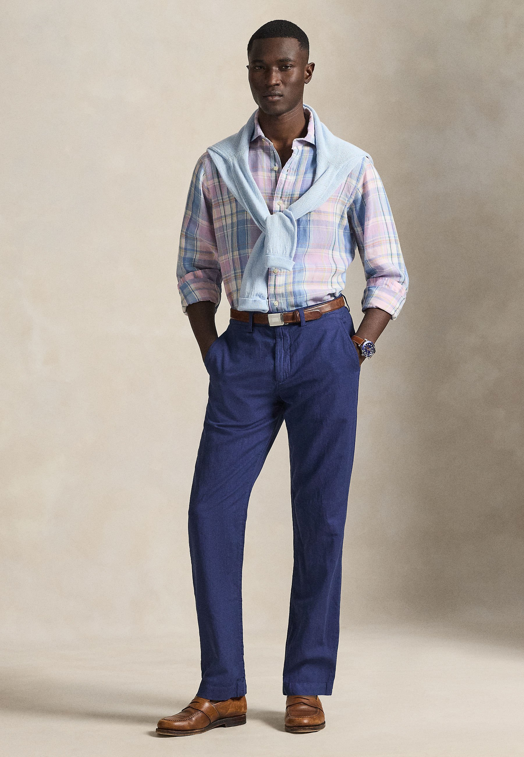 Polo Ralph Lauren BEDFORD CLASSIC FIT LINEN-COTTON PANT - Chino