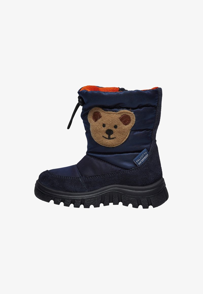 Falcotto Lära-gå-skor - marineblau