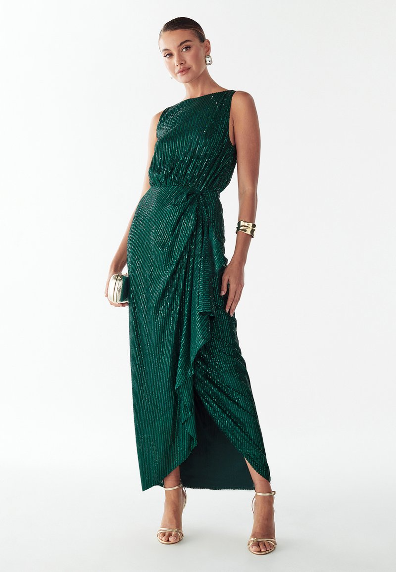 BWLDR DEWAN MAXI - Occasion wear - emerald sequin/green - Zalando.ie