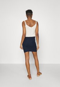 VILA Minijupe - dark blue