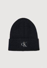 EMBROIDERED UNISEX - Beanie - black