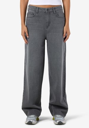 NMALEXA - Φαρδύ τζιν - medium grey denim