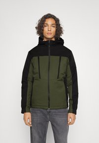 Jack & Jones - JCOABEL JACKET - Allvädersjacka - forest night Miniatyrbild 1