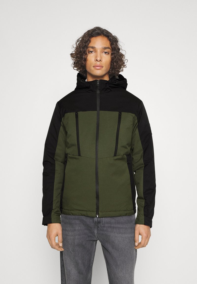 Jack & Jones - JCOABEL JACKET - Allvädersjacka - forest night, Förstora